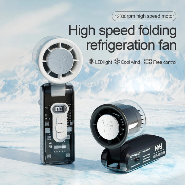 Portable Turbo Fan with LED